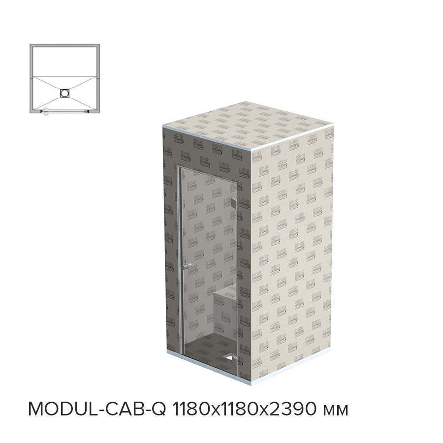 Готовый хамам Lux Elements Modul-Cab-Q 1180 (рис.4)