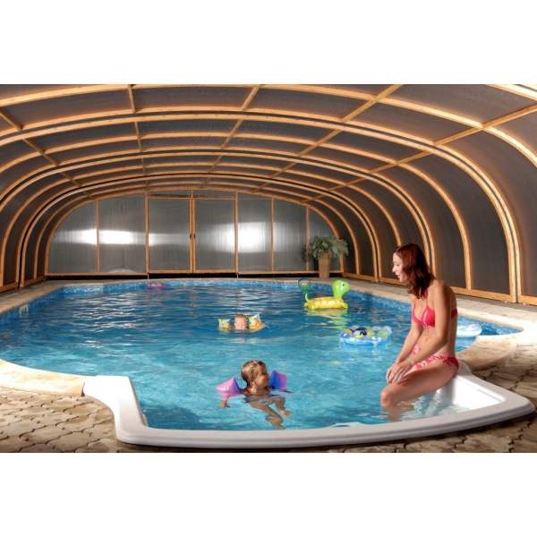 Павильон для бассейна 14х5(5,85)х2,5м. Лагуна IPC (рис.2)