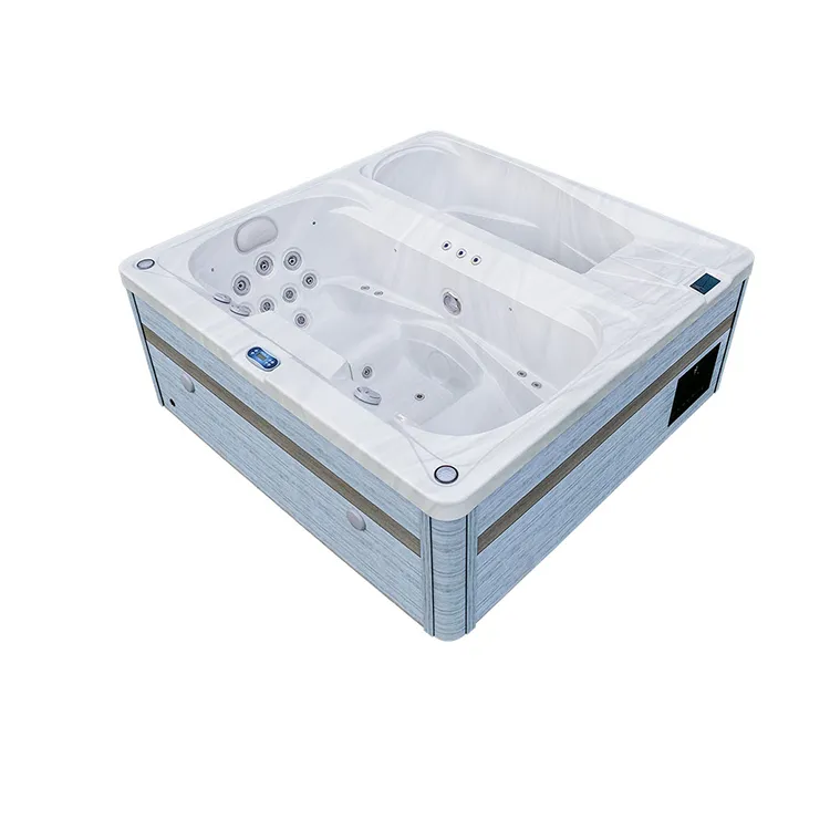 Гидромассажный бассейн с ледяной и горячей чашами Lovia IcyFlame (рис.2)